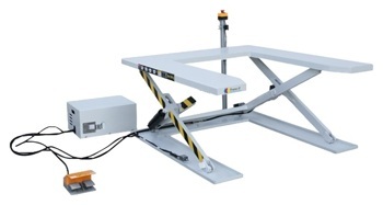 U-образный гидравлический подъемный стол под рохлю